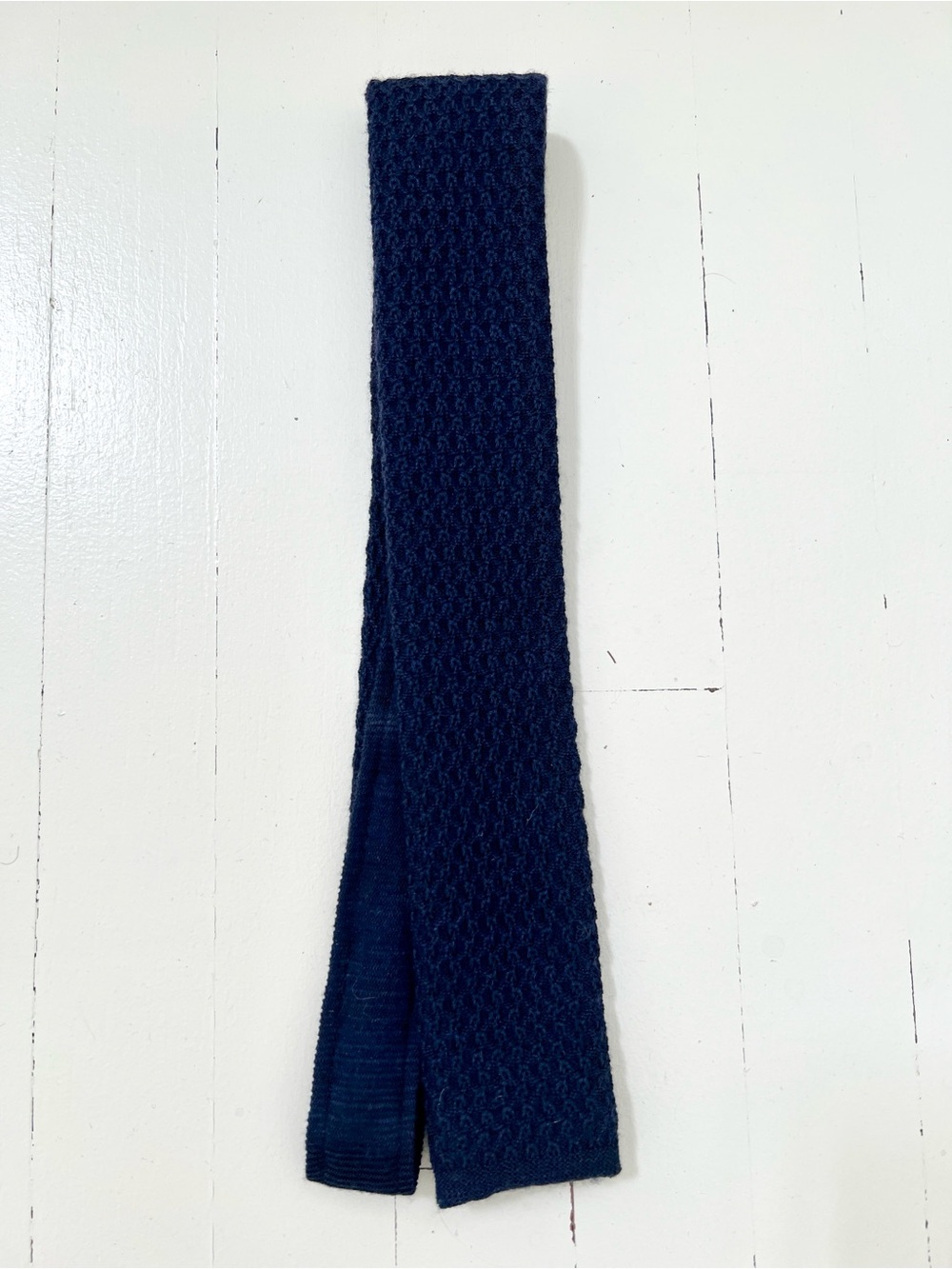 Suitsupply Dark Navy Knit Tie
